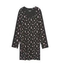 Нічна сорочка Modal Supersoft Sleepshirt Black Floral