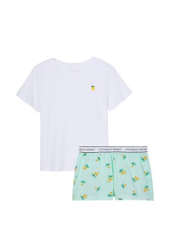 Пижама Tee-jama Cotton Short PJ Set Lemon print