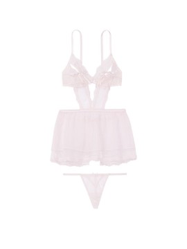 Пеньюар Very Sexy Lace and Mesh Backless Babydoll