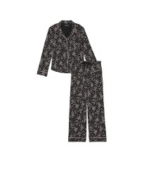Піжама Modal Long Pajama Set Mini Black Heart