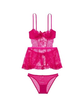 Пеньюар Victoria Secret Viry Sexy Wicked Babydoll Fucsia