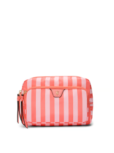 Косметичка Travel Makeup Pouch Orange Stripe