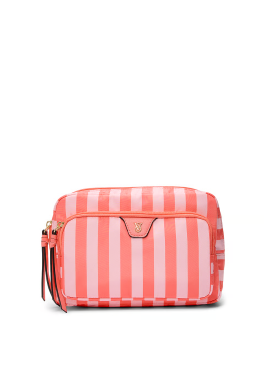 Косметичка Travel Makeup Pouch Orange Stripe