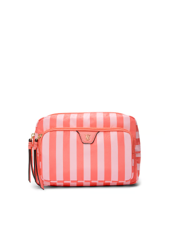 Косметичка Travel Makeup Pouch Orange Stripe