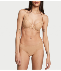 Трусики Lace Waist Cheeky Panty Praline
