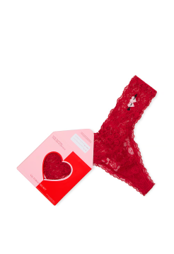 Трусики Lacie Valentine Boxed Thong Panty Lipstick