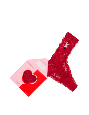 Трусики Lacie Valentine Boxed Thong Panty Lipstick