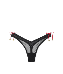 Трусики Jingle Bells Mesh Thong Panty