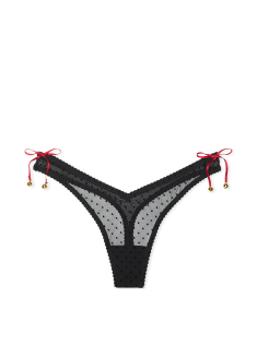 Трусики Jingle Bells Mesh Thong Panty