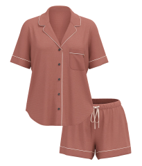 Пижама Victoria's Secret Modal Soft Short Pajama Set Vintage Rose
