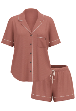 Піжама Victoria's Secret Modal Soft Short Pajama Set Vintage Rose