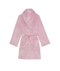 Плюшевий халат Short Cozy Robe Violet Pearl