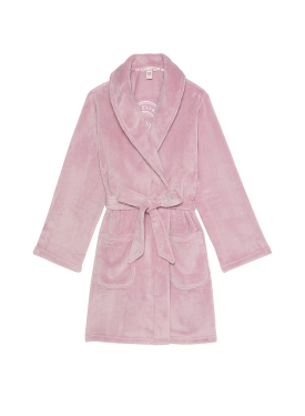 Плюшевий халат Short Cozy Robe Violet Pearl