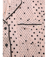 Піжама Modal Soft Long Pajama Set Pink Dot
