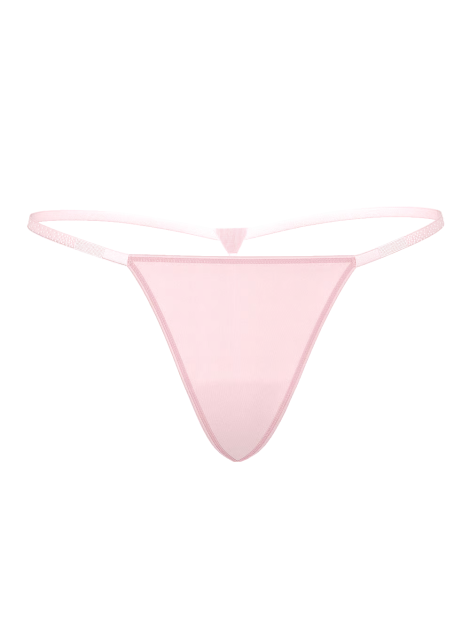 Трусики Scattered Shine Strap V-String Panty Pink