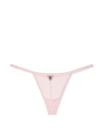Трусики Scattered Shine Strap V-String Panty Pink