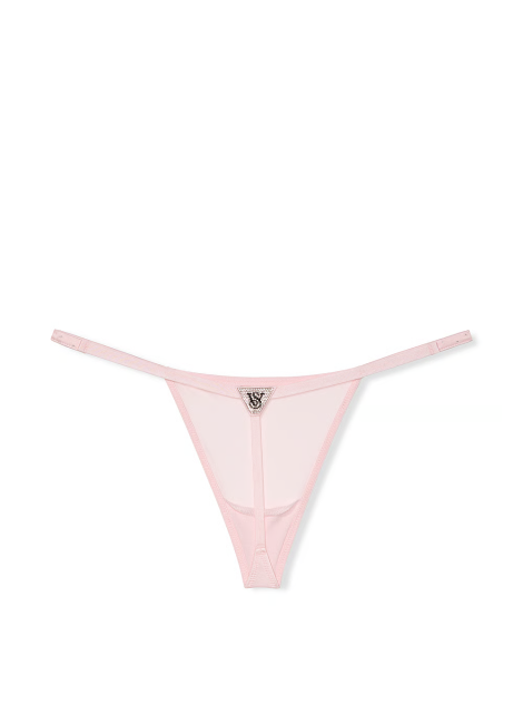 Трусики Scattered Shine Strap V-String Panty Pink