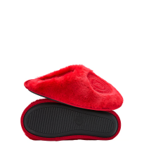 Домашні капці Closed-Toe Faux Fur Slippers Lipstick