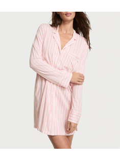Сорочка для сну Modal Soft Button-Front Sleepshirt Blossom Stripes