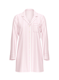 Сорочка для сну Modal Soft Button-Front Sleepshirt Blossom Stripes