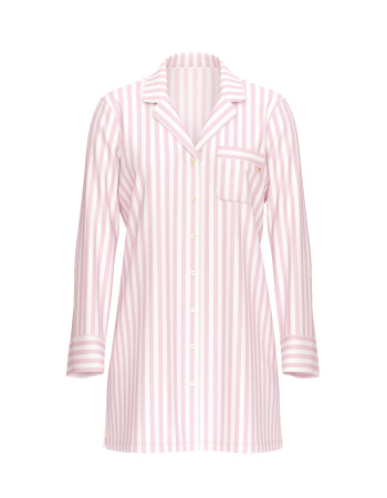 Сорочка для сну Modal Soft Button-Front Sleepshirt Blossom Stripes