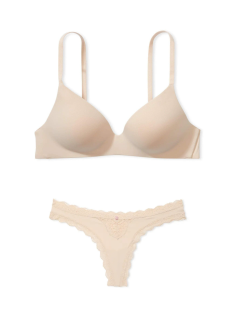 Комплект белья Body by Victoria Lightly Lined Demi Flexfactor Nude Bra set