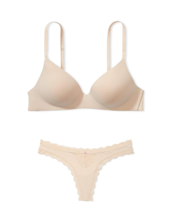 Комплект білизни Body by Victoria Lightly Lined Demi Flexfactor Nude Bra set