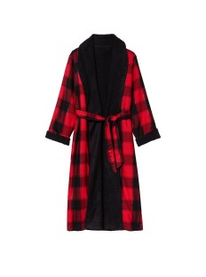 Халат Reversible Flanel Cozy Fleece Long Robe