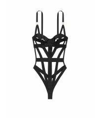Боди Victoria’s Secret Very Sexy Strappy Banded Caged Teddy Cut Out