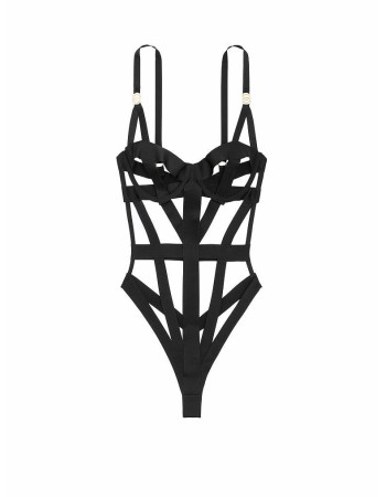 Боди Victoria’s Secret Very Sexy Strappy Banded Caged Teddy Cut Out