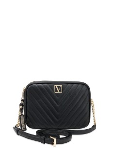 Сумка Вікторія Сікрет The Victoria Top Zip crossbody Black Lily