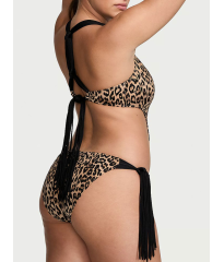 Купальник VS Archives Swim Macrame Fringe Monokini One-Piece Swimsuit Leo