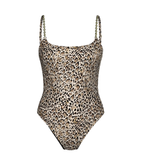 Купальник Archives Chains Scoop One-Piece Swimsuit Leopard