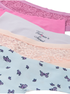 Набір трусиків 5-Pack No-Show Thong Panties Color