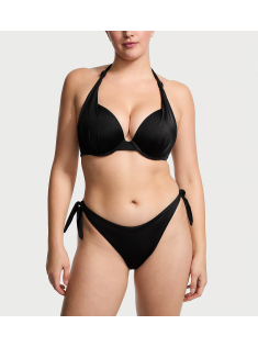 Купальник Knotted Sexy Tee Push-Up Bikini Top Set Black