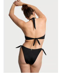 Купальник Knotted Sexy Tee Push-Up Bikini Top Set Black