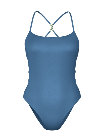 Купальник Archives Sexy Straps Scoop One-Piece Swimsuit Moonlight