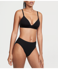 Трусики Stretch Cotton High-Leg Brief Panty Black