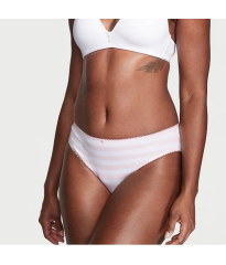 Трусики Stretch Cotton High-Leg Brief Panty Pink Stripe