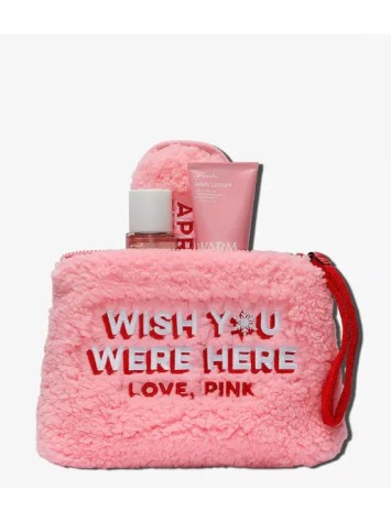 Подарунковий набір PINK Warm & Cozy Fleece Fragrance Beauty Gift Set