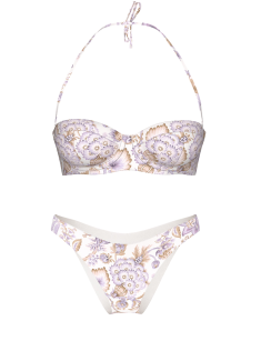 Купальник Essential Uplift Strapless Bikini Top Set Violet Floral