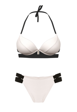 Купальник Archives Essential Banded Push-Up Bikini Top Set White
