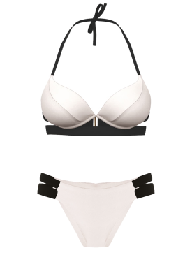 Купальник Archives Essential Banded Push-Up Bikini Top Set White