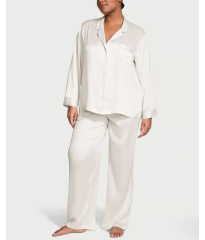 Піжама Glazed Satin Long Pajama Set Bride