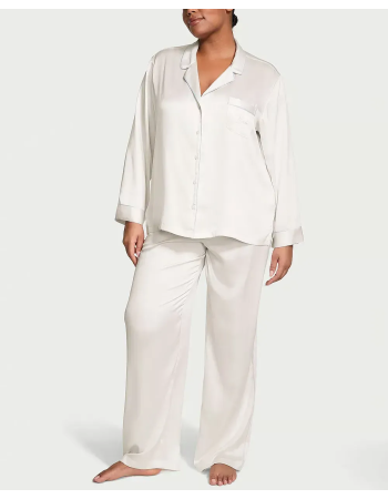 Піжама Glazed Satin Long Pajama Set Bride