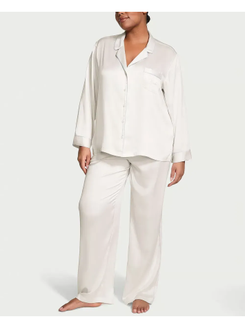 Пижама Glazed Satin Long Pajama Set Bride