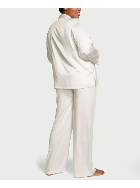 Пижама Glazed Satin Long Pajama Set Bride