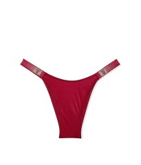 Трусики Victoria's Secret Very Sexy Scattered Shine Strap Brazilian Panty Lacquer