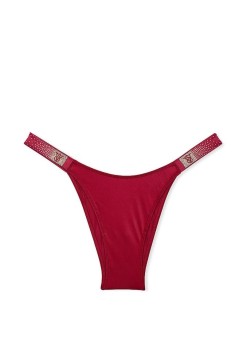 Трусики Victoria's Secret Very Sexy Scattered Shine Strap Brazilian Panty Lacquer