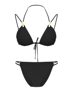 Купальник Archives Sexy Straps Triangle Bikini Top Set Black